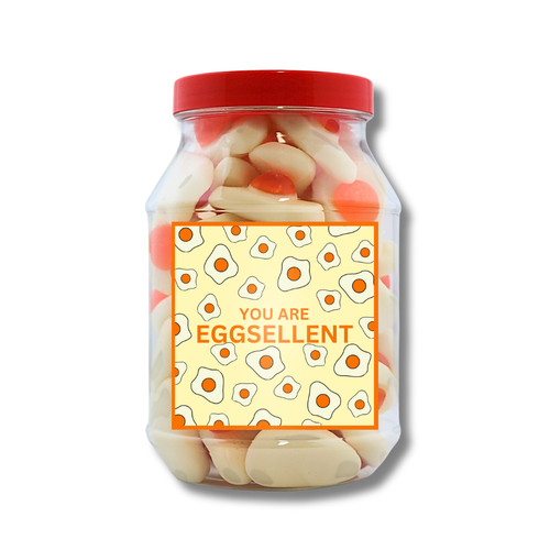 Pun gift valentines eggs - pun,