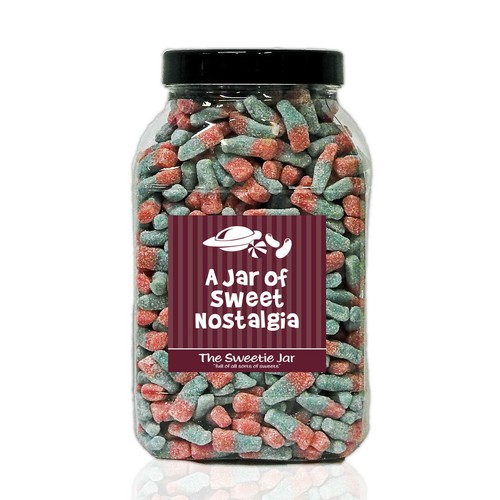 Fizzy bubblegum bottles jelly - fizzy,