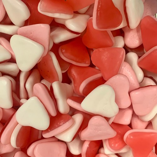 Foam jelly hearts - foam,