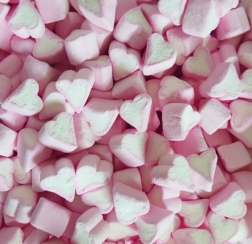 Mini heart mallows - mini,