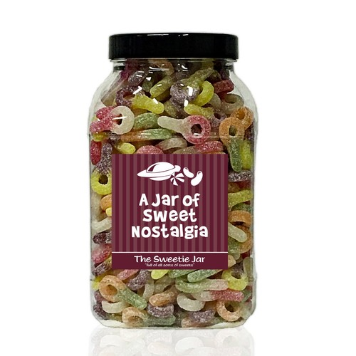 Fizzy sour dummies sweet jars - fizzy,
