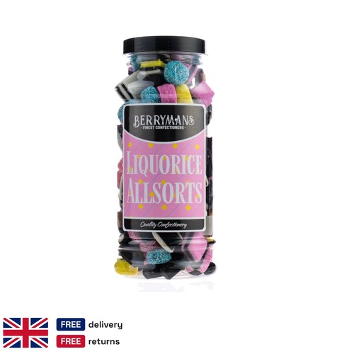 585g liquorice allsorts sweet - liquorice,