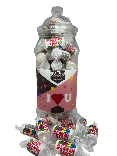 Swizzels love hearts - hearts,