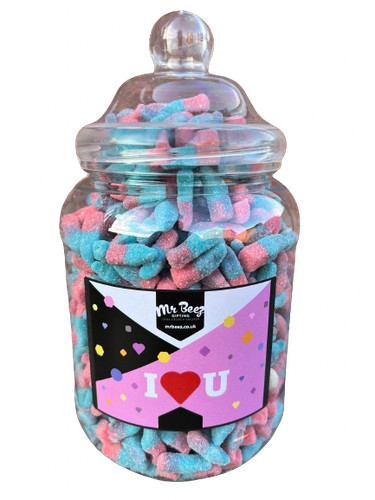Love you gift fizzy blue - you,