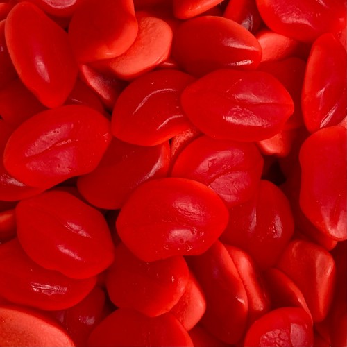 Jelly filled lips - jelly, sweets