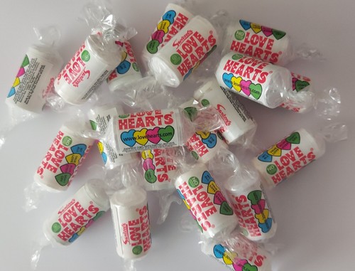 Swizzels mini love heart rolls - heart,