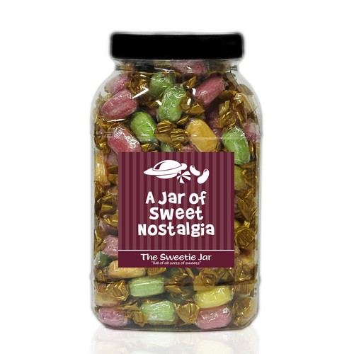 Chocolate fruits sweets jars - jars,