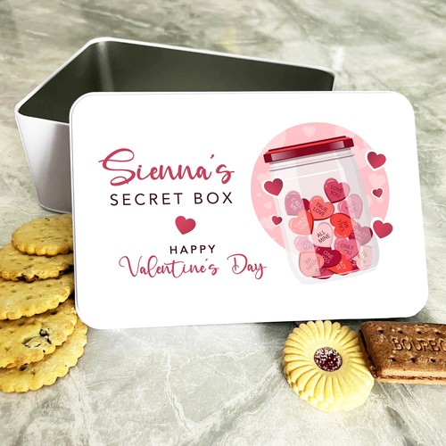 Jar with sweets valentine - jar,