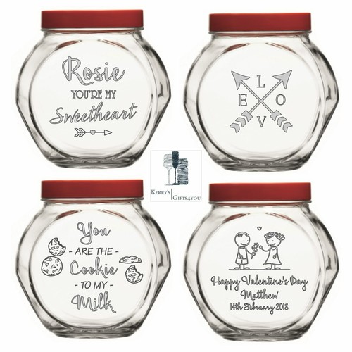 Sweet jar valentines - gift, for